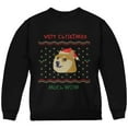 thumbnail image 1 of Old Glory Youth Doge Ugly Christmas Sweater Long Sleeve Sweatshirt, 1 of 6