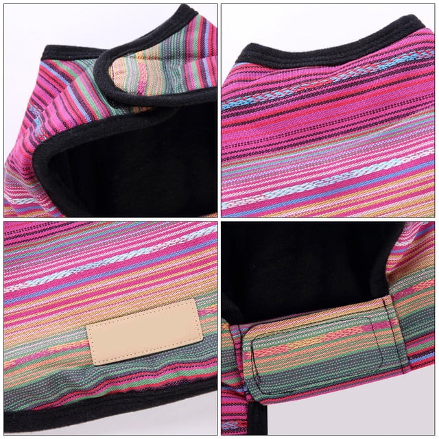 OUNONA Ropa De Para Perros Con Confección Y Abrigo Cálido Multicolor