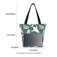 thumbnail image 3 of KLL Tote Bag for Women Beautiful Whales Print Shopping Grocery Reusable Bags for Office School Shopping Travel, 3 of 6