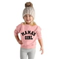 thumbnail image 2 of Gerichy Toddler And Youth Crewneck letter printed Sweatshirt Pink,3-4 Years, 2 of 4