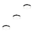 thumbnail image 1 of ziyahi Lunettes de Protection Réutilisables pour Hommes Lunettes Ajustables Transparentes 3ensemble, 1 of 6