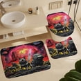 thumbnail image 6 of Animal Guardian America 4 Piece Shower Curtain Sets, with Non-Slip Rugs, Toilet Lid Cover And Bath Mat, for Bathroom Decor Set, 6 of 8