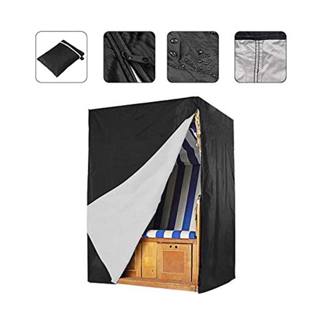 Moyic Columpio a prueba de polvo para muebles, cubierta protectora para de comedor, sombrilla impermeable, jardín al aire libre, terraza, traje Jardín y Patio 135x170x105cm Moyic HA001414-02