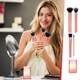 thumbnail image 1 of Five Piece Makeup Brush Set Including Contouring Brush Detailing Brush Brush Square Foundation Brush Storage Cup for A Finish, 1 of 4