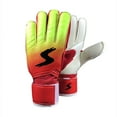thumbnail image 1 of Soccer Goalie Gloves Full Finger Hand Protection Goalkeeper Glvoes (Green 8#), 1 of 8