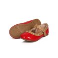 thumbnail image 4 of New Girl DI00 Off Patent Round Toe Pyramid Studded T-Strap Ballet Flat 5 - 10, 4 of 5