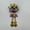 Style 2, variant on Handmade cross-border original punk robot keychain small item wooden pendant necklace phone chain decoration creative mechanical figure steampunk
