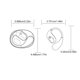 thumbnail image 2 of Matsuzay Auriculares inalámbricos de traducción Comodidad ergonómica para auriculares de traductor inteligentes de larga duración Electrónica negro, 2 of 6