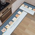 thumbnail image 1 of Alfombrilla antideslizante lavable para cocina, sala de estar felpudo absorbente para, dormitorio, área larga, entrada de baño, almohadilla de oración Fivean unisex, 1 of 2