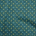 thumbnail image 1 of oneOone Rayon Teal Blue Fabric Colorful Dinosaur Cartoon Quilting Supplies Print Sewing Fabric By The Yard 56 Inch Wide, 1 of 5