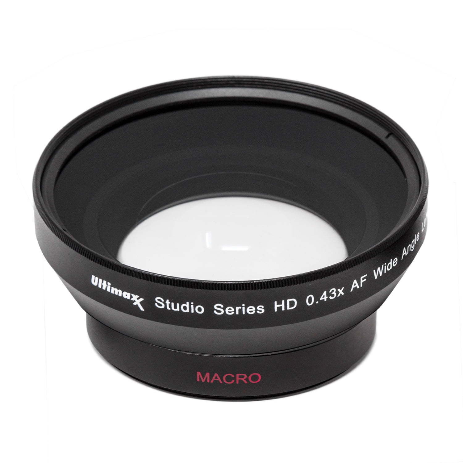 Ultimaxx 0.43x 52mm Professional HD Wide Angle Lens With Macro