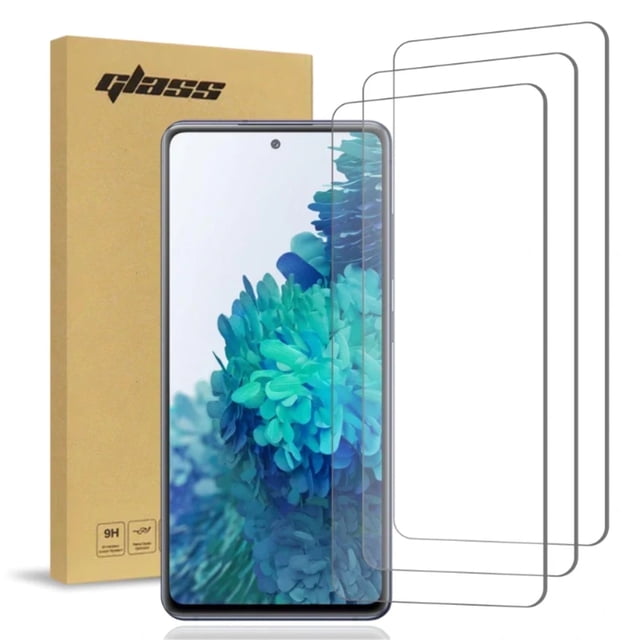Protector de Pantalla de Vidrio 2.5D para Samsung Galaxy S20 FE (Paquete de 3)