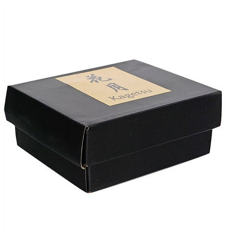 Kagetsu Sake Set 5 fl oz Tokkuri Bottle with Two 1.5 fl oz