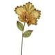 Vickerman OF160308 23 in. Or Hibiscus Artificielle Noël 8 in. Fleur - 3 par Sac – image 1 sur 3
