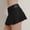 E-1422Black, variant on Women's Skirts High Waist Solid Color Lace Patchwork Comfortable Fashion Elegant Mini Skirt For Casual Daily Wear,Red,S