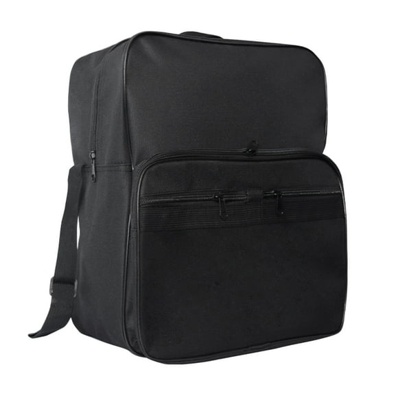 Bolsa de ruedas con correas bolsa para reposabrazos Negro Zulema bolsa lateral para silla de ruedas