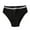 Womens Underwear Panties Black, variant on ylioge Plus Size Cotton Panties for Women L-4XL High Waisted Underwear Ladies Casual Solid Stretchy High-Cut Comfort Seamless-Briefs