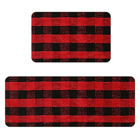 

Kitchen Carpet (2 Pieces) S Kitchen Carpet Washable Cushion Comfortable Kitchen Carpet Set