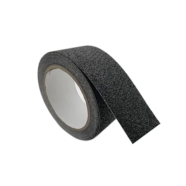 Bearachild Cinta adhesiva antideslizante para escalera a prueba de desgaste, pegatina de agarre de goma para interiores y exteriores, seguridad para Juegos de accesorios de baño Negro 5cmX50cm Bearachild HA074884-02