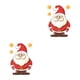 thumbnail image 1 of Ounissouiy Adhesivo estático de Navidad para ventana de nevera, calcomanía de PVC para el hogar y la Oficina, decoración autoadhesiva Viejo sombrero largo 2piezas Ounissouiy CBP165270, 1 of 6