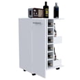 thumbnail image 2 of Lockable Wheels - One Enclosed Cabinet - Basement Bar - Secure Storage, 2 of 5