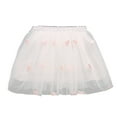 thumbnail image 2 of Spazoro Toddler Girls Tutu Dance Skirts, Leisure Gauze Gradient Color Princess Skirts for Child Girls White Size 8-9 T, 2 of 7