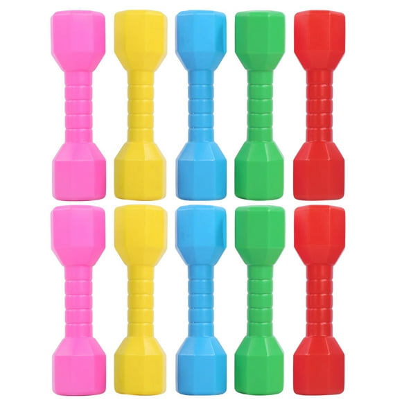 Kid Dumbbell,10Pcs Children Toy Dumbbell Children Toy Dumbbell Children Dumbbell Time-Tested Durability