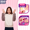thumbnail image 3 of Set de Manicura para Niñas, Juguete de Manicure Cuidado y Decoración de Uñas, Salón de Belleza violeta Mediano, 3 of 5