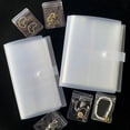 thumbnail image 3 of Anti-oxidation Jewelry Storage Albums Desktop Drawer Organizer BoxesTransparent Necklace Bracelet Ring Book Holder Jewelry Bag 84Grid-03, 3 of 6