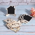 thumbnail image 4 of VIFERR Display Blackboard 10Pcs Mini Wooden Display Blackboard Art Craft Desktop Message Board Wedding Decorations, 4 of 7