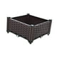 thumbnail image 1 of Caja de plantador conveniente para el jardín fácil de usar para de jardín de porche 40cmx40cmx22cm, 1 of 8