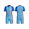 thumbnail image 2 of Naiovety Trajes de neopreno de 2,5 MM, trajes de baño a prueba de frío, ultrafinos para niños y niñas, a prueba de medusas de playa, a la moda para Deportes acuáticos azul claro XL Naiovety OD003652-04, 2 of 6