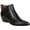 Black Foulard Leather, variant on Women's Sarto by Franco Sarto Sloan Ankle Bootie Black Foulard Leather 7 W