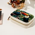thumbnail image 7 of Toucan Luxurious Velvet Travel Organizer Box with Removable Compartment - Ideal Gift for Jewelry Lovers, Necklace Holders, 7 of 7