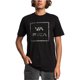thumbnail image 1 of RVCA - Camiseta gráfica para hombre con relleno hasta el final, color negro, talla mediana RVCA Camiseta gráfica, 1 of 1
