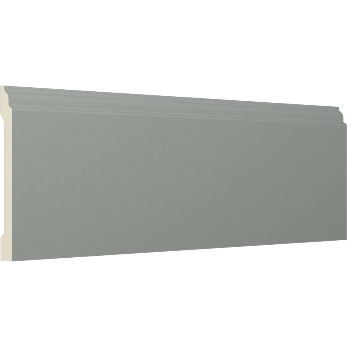 Ekena Millwork 5 7/8"H x 5/8"P x 94 1/2"L Remington Baseboard Moulding (12-Pack)