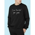 thumbnail image 2 of Thankful For Having You Slogan Sweatshirt Men -GoatDeals Designs, Male Small, 2 of 4