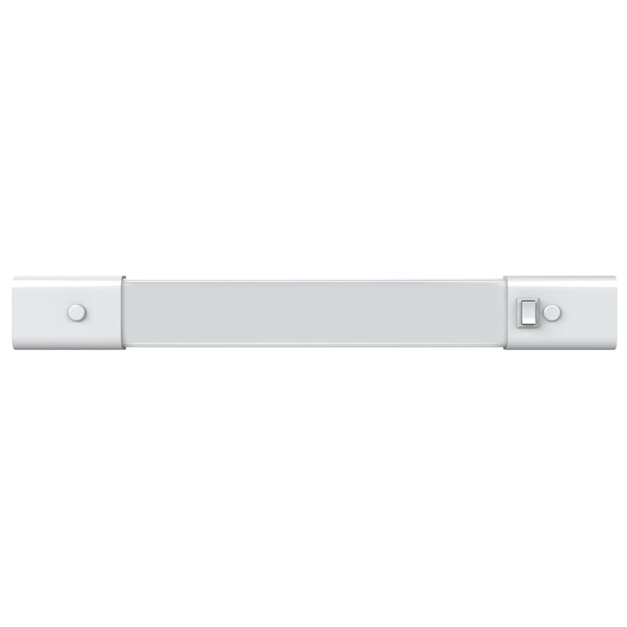 GE LED Slim Undercabinet Light Fixture, 12-inches, Warm White, Linkable