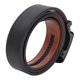 thumbnail image 4 of Cinturón de cuero para hombre Cinturón masculino cómodo, ligero y suave con hebilla automática para reuniones de negocios, uso diario, 4 of 10