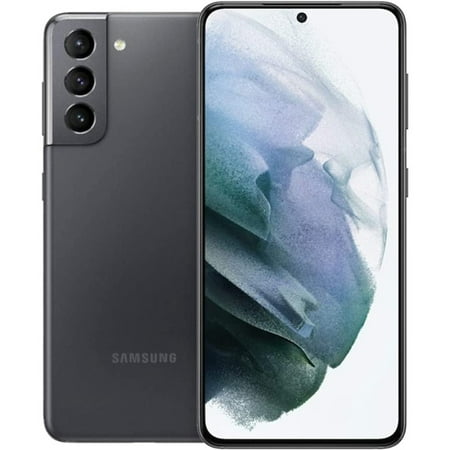 Samsung Galaxy S21 Plus 5G 128GB ROM 8GB RAM G996U 6.2" Unlocked Smartphone - Manufacturer Refurbished - Black