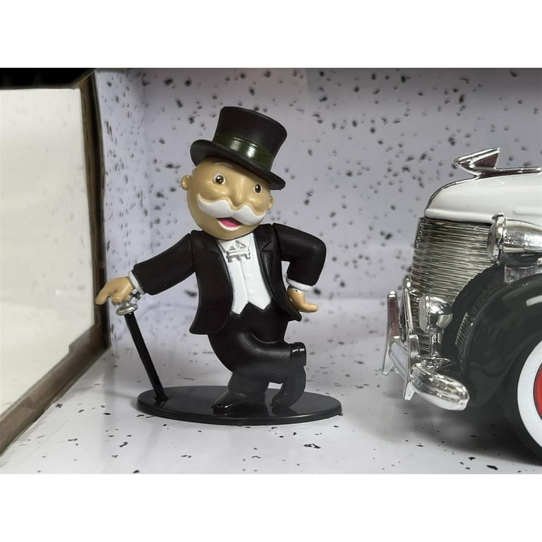 Jada Mr. Monopoly Figure and 1939 Chevy Master Vehicle 1:24