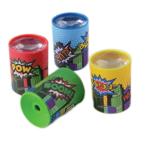 Hero Part - US Toy Superhero Prism Scopes 1.5 in Party Favors, Assorted, 12 Pack