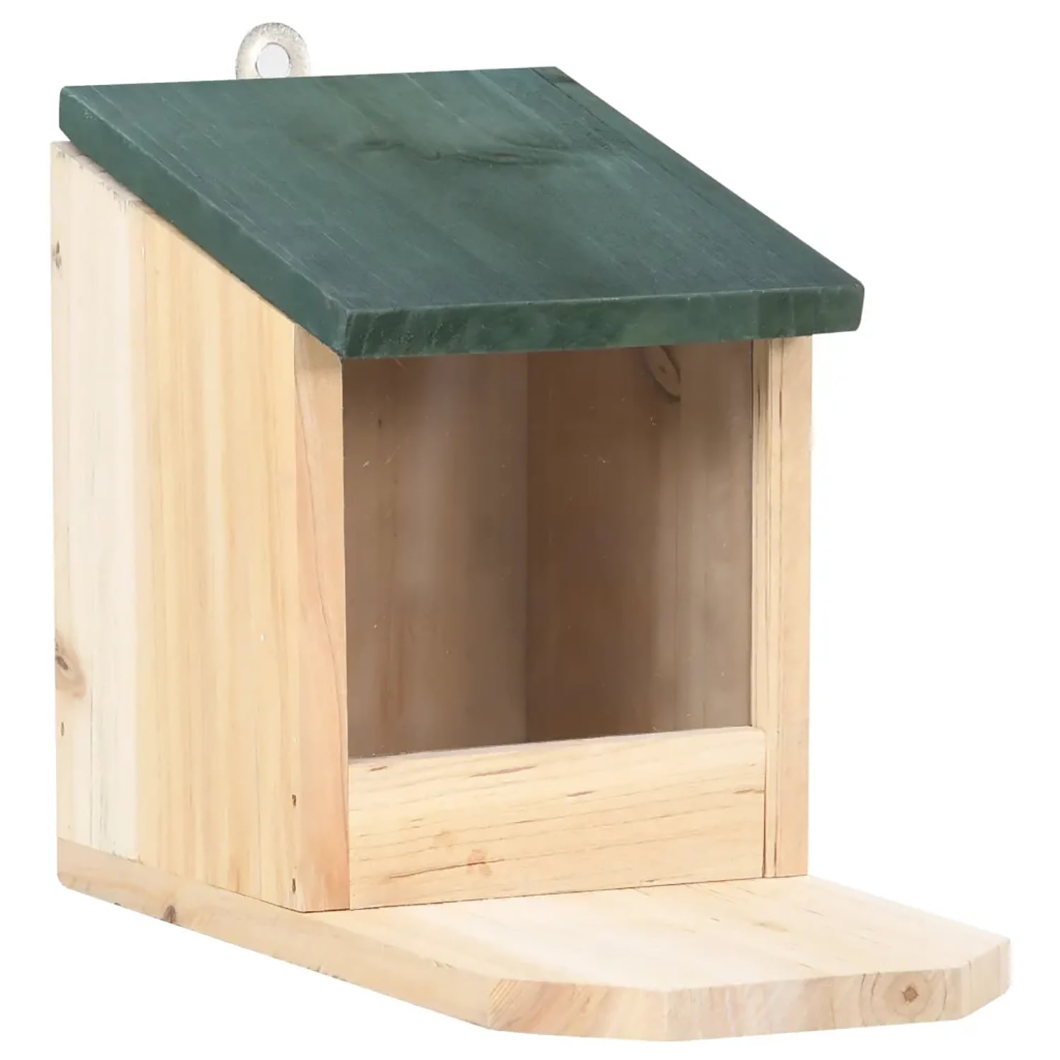 Lowestbest 4pcs Wooden Squirrel Terrarium, Squirrel House with Lid, Outdoor Garden Squirrel Feeder Lowestbest 4pcs Wooden Squirrel Terrarium, Squirrel House with Lid, Outdoor Garden Squirrel Feeder