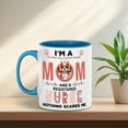 thumbnail image 5 of I'm a Cavalier King Charles Spaniel Mom and a Registered Nurse Nothing Scares Me 11oz Accent Two-tone Mug Dog Lover Gifts Coffee Tea Cup - 00002, 5 of 5
