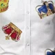 thumbnail image 4 of Camisa Casual De Manga Larga Estampada En Corona Para Hombre, 4 of 5