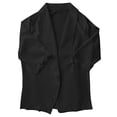 thumbnail image 5 of sususu Womens Blazers Dressy Casual,Womens Jackets Fall,Plus Size Lightweight Long Sleeve Open Front Business Casual Jacket for Everyday Wear - Black, 5 of 5