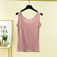 thumbnail image 5 of JDQJBZ Womens Camisole Basic Undershirt Tanks Solid Color Loose Round Neck Sleeveless Top, 5 of 5
