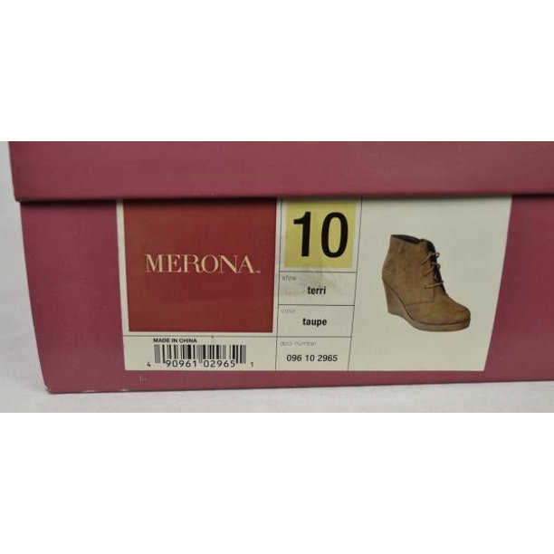 Merona wedge store booties