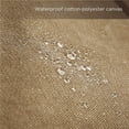 thumbnail image 4 of Scienceny Bolsa de lona encerada resistente al agua para leña, organizador de almacenamiento al aire libre de alta resistencia, bolsa para Artesanía, 4 of 6