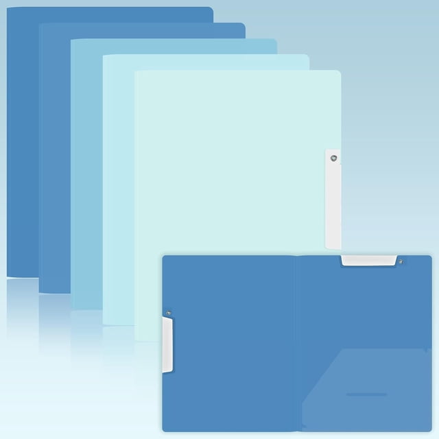 Cubiertas transparentes para informes tamaño carta A4 con doble clip transparente